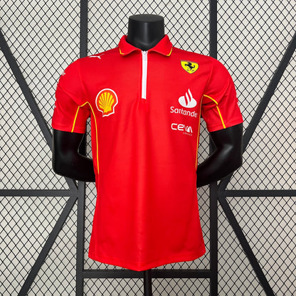 Ferrari zip shirt 24