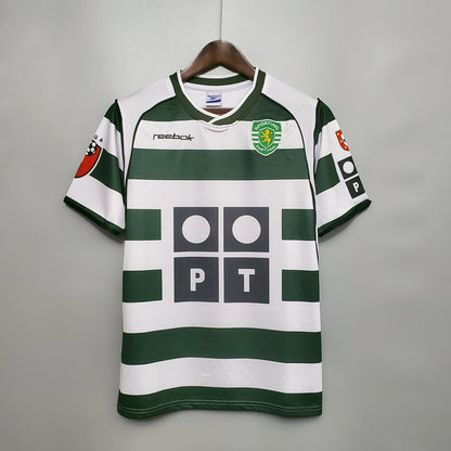 Sporting CP Home Shirt X Cristiano Ronaldo 02/03 Retro