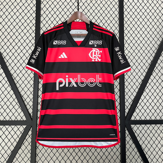 CR Flamengo Home shirt 24/25 Fan Version