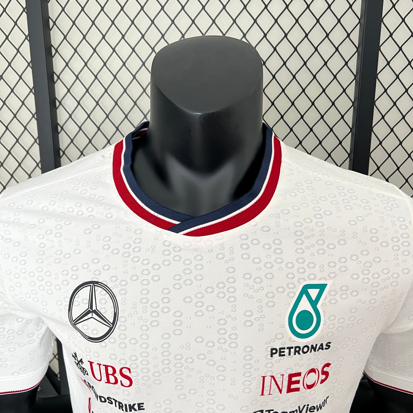 Mercedes white shirt 24